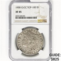 1900-O/CC Morgan Silver Dollar NGC XF45