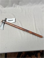 Steel Headed Pipe Axe with Tiger Wood Handle