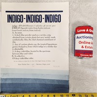 Art Exhibit Signed Limited Edition #'d Indigo Mood
