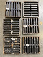 Lot Of 9"x9" Ductile Iron Grate For Gutter