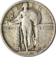 1923 STANDING LIBERTY QUARTER - VF