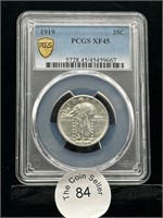 1919 Standing Liberty Quarter PCGS XF45