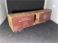 Cotton Belt Route SSW Wood Box Car Model Train