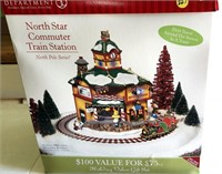 Department 56 North Star Commuter Train Station