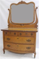 Quartersawn Oak Dresser w/ Mirror