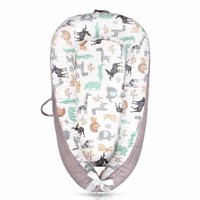 MAMABABY ANIMAL PRINT PORTABLE LOUNGER