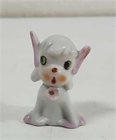 Vintage Dog figurine Porcelain Japan