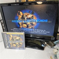 Asteroids Playstation CIB Game NM