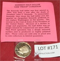 1977-S PROOF KENNEDY HALF DOLLAR