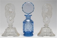 3 Art Nouveau Perfume Bottles