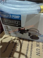 Everbilt portable water removal pump 1/10 HP