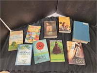 9 Assorted Books - Fiction and others