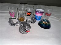 Set of Collectible Shot Glasses