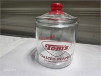 Collectible Tom's Toasted Peanut Container
