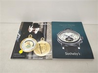 lot of books about important watches- sotheby &