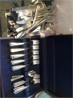 Silverware sets in original box & more