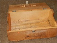 Wooden Box 8-1/2" T x 21" x 13"
