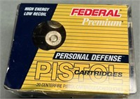 19 rnds Federal .45ACP Ammo