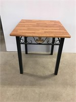 Decorative table 20” x 20” x 20” high