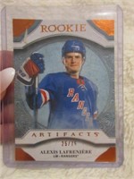 Upper Deck Alexis Lafreniere Rookie card