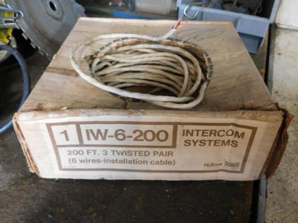Box of IW-6-200 three twisted pair wire