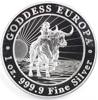 2023 Silver 1oz Goddess Europa