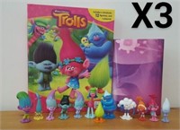 NEW Lot of 3 DreamWorks Trolls My Busy Books $50