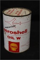 Aeroshell aviation Motor Oil Tin Can