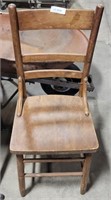 OLD WOOD CHAIR