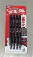 Sharpie S Gel 3 Colors Black/Red/Blue Medium