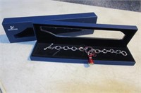 Swarovski Bracelet Jewlery NEW in Box 7"