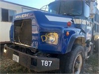 1992 Mack DM690S Dump Truck,