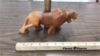 Wooden carved Panther