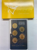 1999 gold edition state quarters