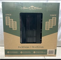 Manor House Floor Registers 3” X 10” ( Open Box )