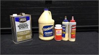 Glues And Paint Thinner