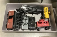 Plastic train cars-battery