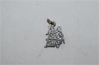 Sterling Silver James Avery "Live Love Laugh"