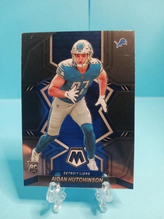 OF)  Sportscard Aidan Hutchinson Rookie card