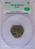 1927-S Buffalo Nickel