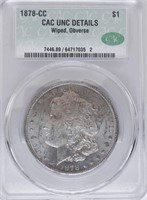 1878-CC Morgan Dollar