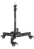 NEEWER Heavy Duty Light Stand with Casters, 2