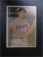 1957 TOPPS #205 CHARLEY MAXWELL TIGERS