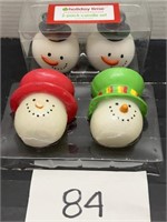 2003 / 2013 Snowman Molded Candles