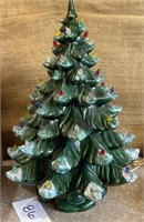 24" Light Up Ceramic Christmas Tree