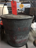 Standard Oil Company Mica Axle Grease bucket