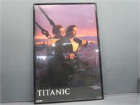 ~ Nicely Framed 1998 Titanic Poster - 24x36"