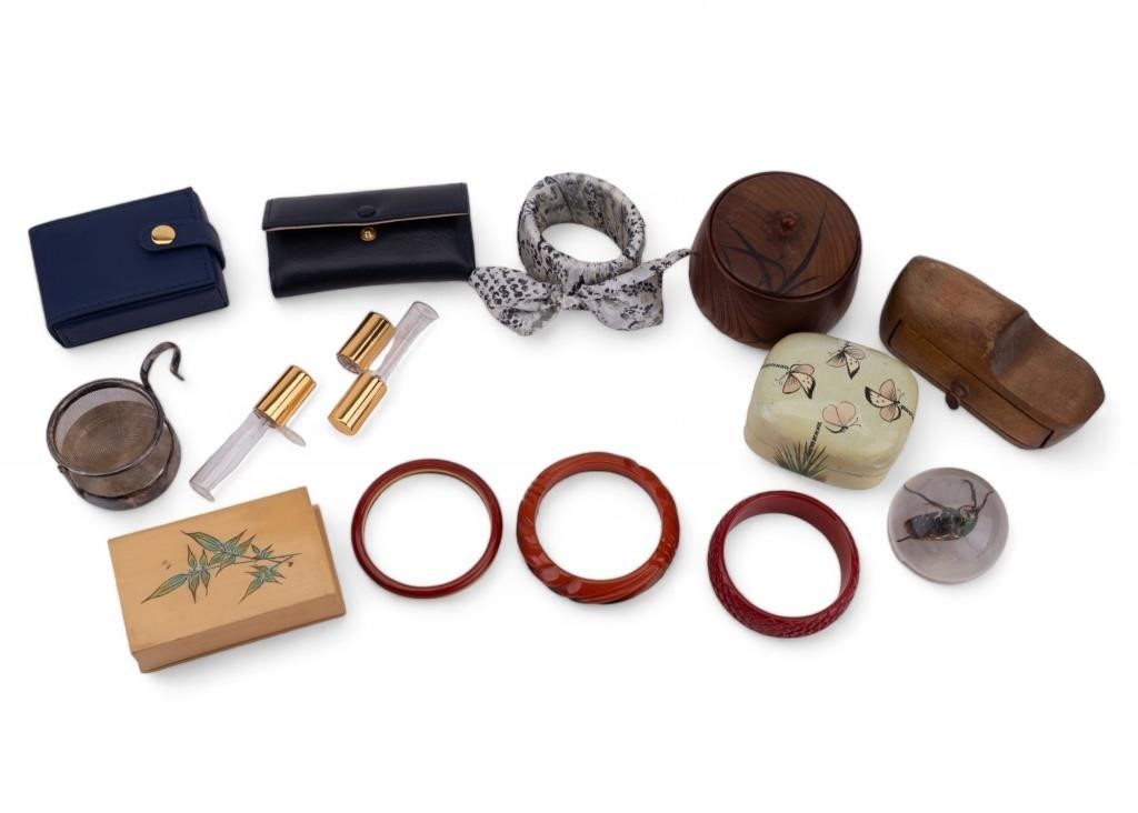 Bakelite, Marble, Boxes, & More