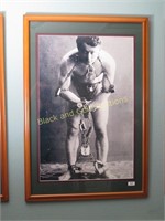Large 26 X 38 Framed Houdini Print