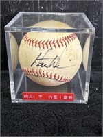 Walt Weiss Signed Baseball